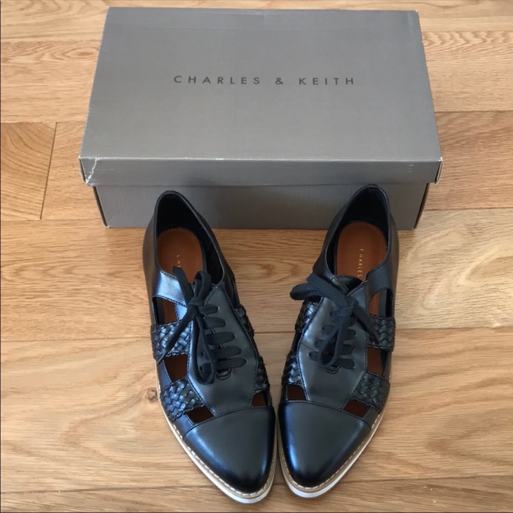 Brand New Charles & Keith Cage Shoes
